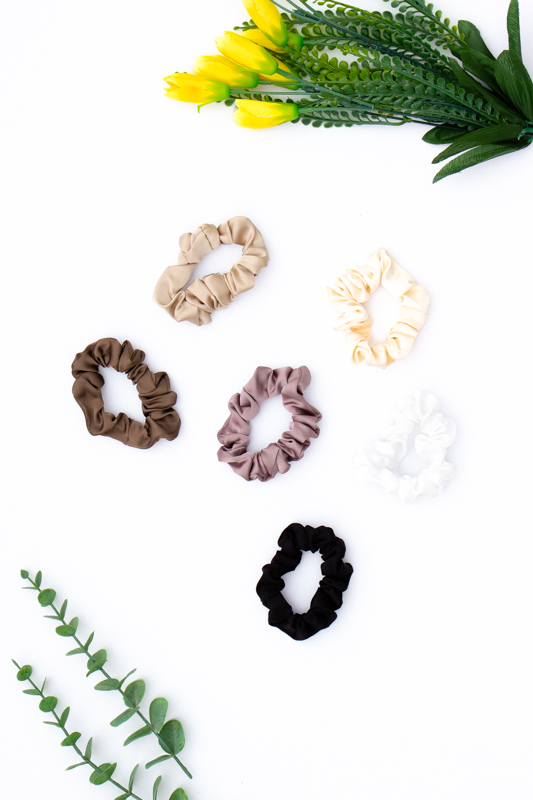 Резинка для волосся атлас